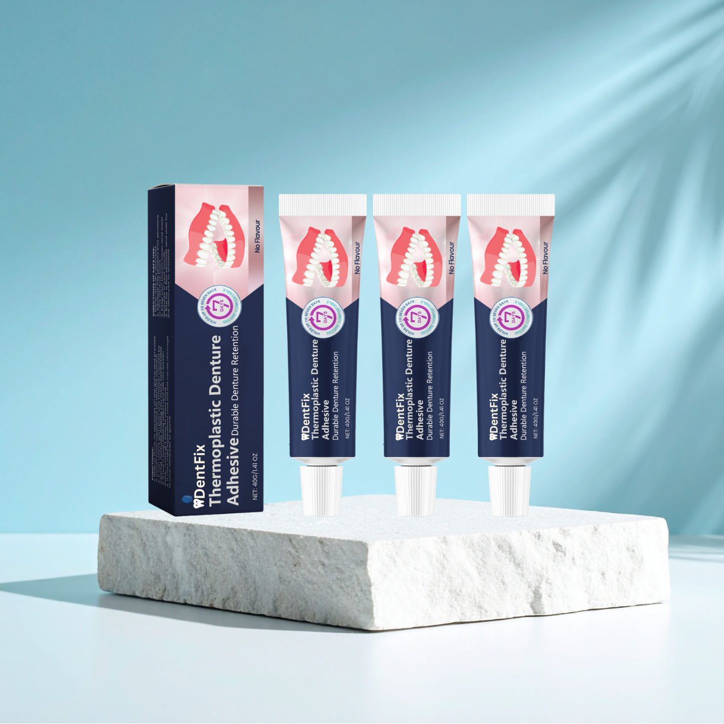 DentFix™ | Veilige Gebitsprothese Oplossing
