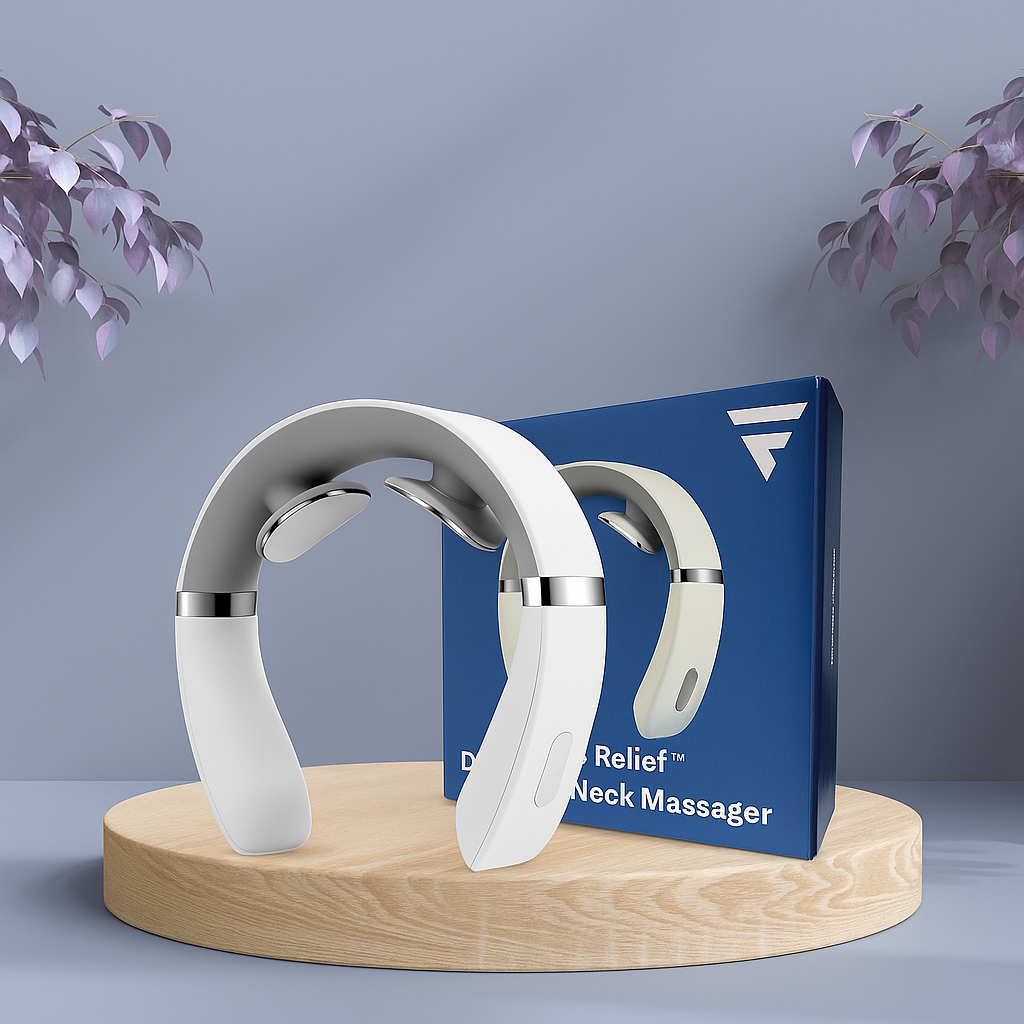 PulseRelief™  Dual Pulse nekmassager